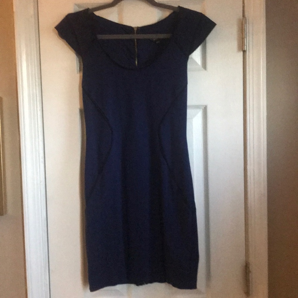 Express black and navy dress 🔥🔥🔥